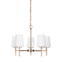  Driscoll Mid Sized Chandelier Chandelier - Satin Brass