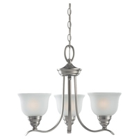  Wheaton Mini Chandelier - Brushed Nickel