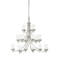  Winnetka Large Foyer Chandelier Chandelier - Brushed Nickel