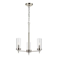  Zire Mini Chandelier - Brushed Nickel