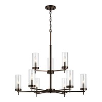  Zire Mid Sized Chandelier Chandelier - Brushed Oil Rubbed Bronze