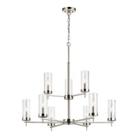  Zire Mid Sized Chandelier Chandelier - Brushed Nickel