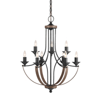 Mid Sized Chandelier 27" Width Mid Sized Chandelier 27" Width