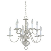 Mid Sized Chandelier 21-3/4" Width Mid Sized Chandelier 21-3/4" Width