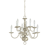 Mini Chandelier 23-1/2" Width Mini Chandelier 23-1/2" Width