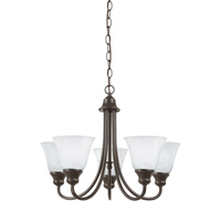 Mini Chandelier 20-1/2" Width Mini Chandelier 20-1/2" Width