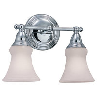  Sagemore 2 Bulb Bathroom Lighting - Chrome