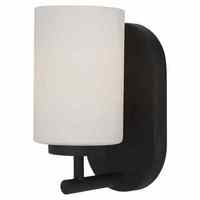  Oslo 1 Bulb Wall Sconce - Blacksmith