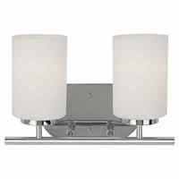 Bathroom Lighting (2 Bulbs) 12-1/2" Width Bathroom Lighting (2 Bulbs) 12-1/2" Width