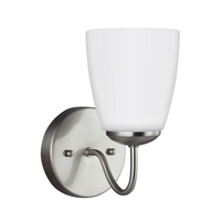  Bannock 1 Bulb Wall Sconce - Brushed Nickel