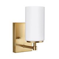  Alturas 1 Bulb Wall Sconce - Satin Brass