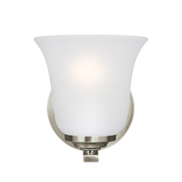  Emmons 1 Bulb Wall Sconce - Brushed Nickel