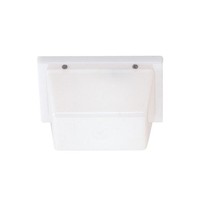  Entrance Outdoor Wall Light - White Plastic