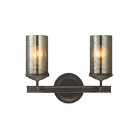  Sfera 2 Bulb Bathroom Lighting - Autumn Bronze