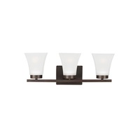  Bayfield 3 Bulb Bathroom Lighting - Bronze