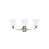 Bathroom Lighting (3 bulbs) 25" Width Bathroom Lighting (3 bulbs) 25" Width