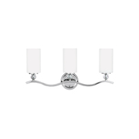  Englehorn 3 Bulb Bathroom Lighting - Chrome