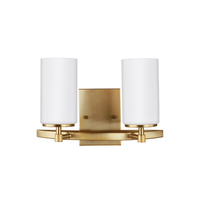 Bathroom Lighting (2 Bulbs) 13-1/5" Width Bathroom Lighting (2 Bulbs) 13-1/5" Width