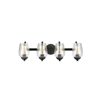  Morill 4 or More Bulb Bathroom Lighting - Blacksmith