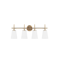  Driscoll 4 or More Bulb Bathroom Lighting - Satin Brass