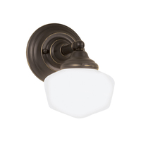  Academy 1 Bulb Wall Sconce - Heirloom Bronze