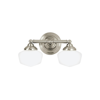 Bathroom Lighting (2 Bulbs) 17-1/4" Width Bathroom Lighting (2 Bulbs) 17-1/4" Width