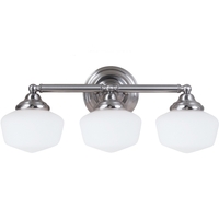 Bathroom Lighting (3 bulbs) 23-1/4" Width