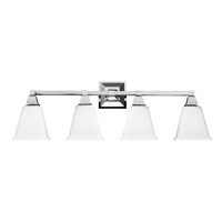  Denhelm 4 or More Bulb Bathroom Lighting - Chrome