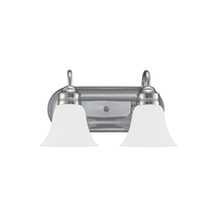  Gladstone 2 Bulb Bathroom Lighting - Chrome