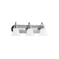  Gladstone 3 Bulb Bathroom Lighting - Chrome
