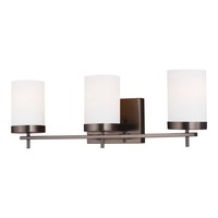  Zire 3 Bulb Bathroom Lighting - Brushed Oil Rubbed Bronze