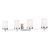  Zire 4 or More Bulb Bathroom Lighting - Chrome