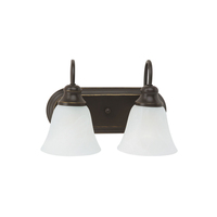  Windgate 2 Bulb Bathroom Lighting - Heirloom Bronze
