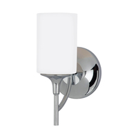  Stirling 1 Bulb Wall Sconce - Chrome