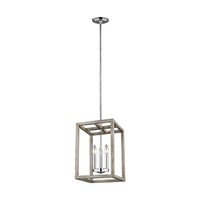  Moffet Street Entrance / Foyer Pendant Light - Washed Pine