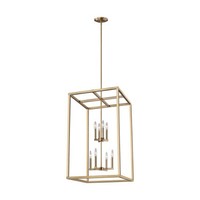  Moffet Street Entrance / Foyer Pendant Light - Satin Brass