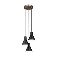  Towner Multi Light Pendant Light - Satin Brass