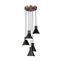  Towner Multi Light Pendant Light - Satin Brass