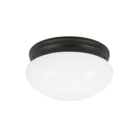  Webster Flush Mount Ceiling Light - Heirloom Bronze