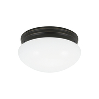  Webster Flush Mount Ceiling Light - Heirloom Bronze