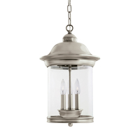  Hermitage Hanging Hanging Lantern - Antique Brushed Nickel