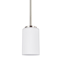  Oslo Mini-Pendant Pendant Light - Brushed Nickel