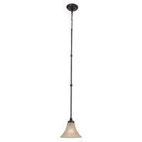  Montreal Down Light Pendant Light - Burnt Sienna