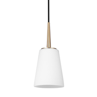  Driscoll Down Light Pendant Light - Satin Brass