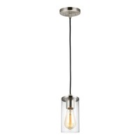  Zire Mini-Pendant Pendant Light - Brushed Nickel