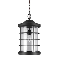  Sauganash Hanging Hanging Lantern - Black