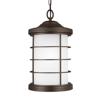  Sauganash Hanging Hanging Lantern - Antique Bronze