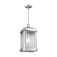  Gaelan Hanging Hanging Lantern - Painted Brushed Nickel