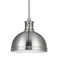  Pratt Street Mini-Pendant Pendant Light - Brushed Nickel