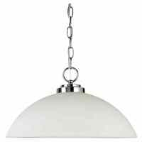  Oslo Down Light Pendant Light - Chrome